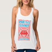 Druk op Start, Insert Coin (red version), arcade, Tanktop (Voorkant)
