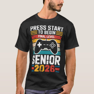 Druk op Start om het laatste level te beginnen Sen T-shirt