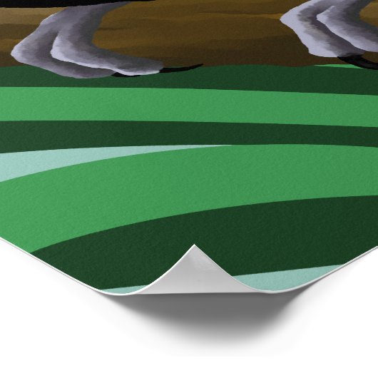 Druk op Toucan Poster (Hoek)