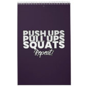 Druk op UPS Pull UPS Squats Repo! Kalender (Hoes)