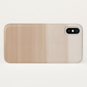 Druk op Warm Beige Waterverf Abstract #1 Case-Mate iPhone Case (Achterkant (horizontaal))
