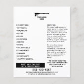 Druk op Wassen Voeg uw Logo toe Flyer (Voorkant)