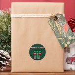 Druk op X om te openen - Videospel Pixel Christmas Ronde Sticker<br><div class="desc">De prompt "Druk op X om te openen" verschijnt boven een videogame pixel art style kerstcadeau. Het is een klassiek rood-wit met groen lint. De perfecte kleine hint op sommige cadeaus die al dan niet geeky gaming gear of de nieuwste game van het jaar bevatten!</div>