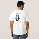 Druk pier t-shirt (Achterkant volledig)