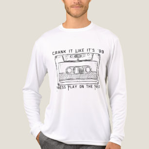 Druk Play op het Verleden – 90s Stereo Soul Retro Tri-Blend Shirt