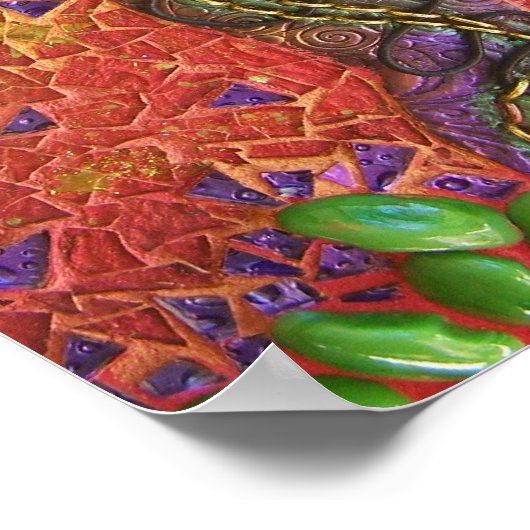 Druk Poster van The We See Tree af van Susan Croce (Hoek)