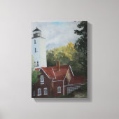 Druk presque Ilse Lighthouse Canvas (Voorkant)