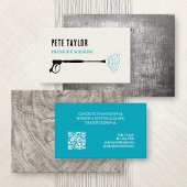 Druk raam wassen visitekaartje