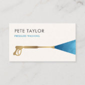 Druk raam wassen visitekaartje (Voorkant)