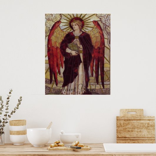 druk Saint-Uriel Poster (Keuken)