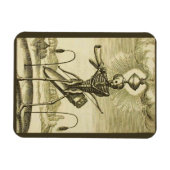 druk skelet magneet (Horizontaal)