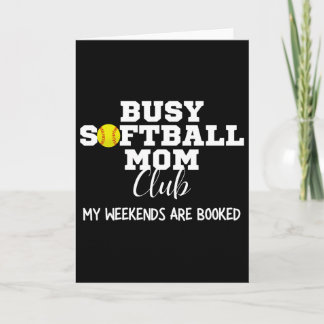 Druk Softll Moeder Club Mijn Weekend Is Geboekt  Kaart