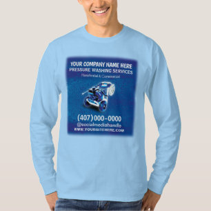 Druk (stroom) Sjabloon wassen en reinigen T-shirt