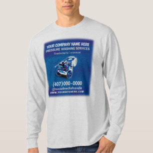 Druk (stroom) Sjabloon wassen en reinigen T-shirt