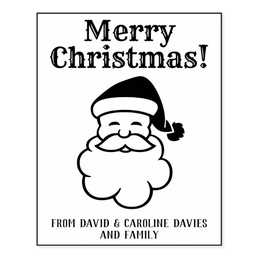 Druk uw eigen kerstkaarten af rubberstempel (Afrduk)