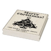 Druk uw eigen kerstkaarten af rubberstempel (Stempel)