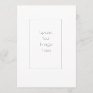 Druk uw eigen uitnodigingen af - Grootte 5x7