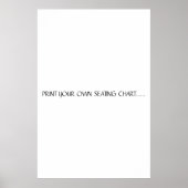 DRUK UW EIGEN VERZITTINGSKAART AF POSTER (Voorkant)