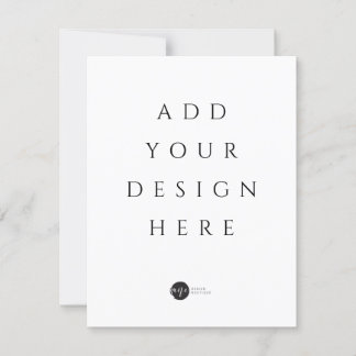 Druk uw kaart / uitnodiging op elke gewenste groot