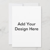 Druk uw ontwerp af - Aangepaste 5x7 uitnodigingsdr Kaart (Voorkant)