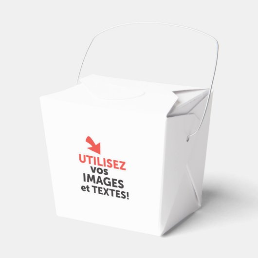 Druk uw ontwerpen online af in het Nederlands Bedankdoosjes (Voorkant Zijde)