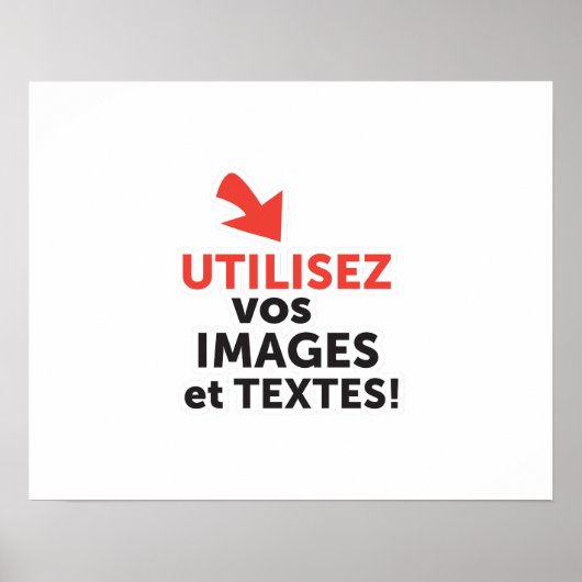 Druk uw ontwerpen online in het Nederlands af Poster (Voorkant)