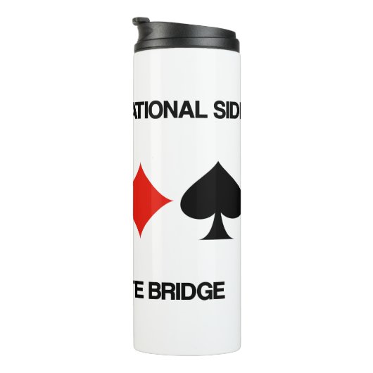 Druk uw Rationele zij Spel Duplicate Brug uit Thermosbeker (Geroteerd rechts)