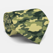 Druk van de Camouflage van het oerwoud de Groene Stropdas (Opgerold)