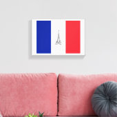 Druk van het Canvas van de Vlag van de Toren van Afdruk (Insitu (Woonkamer))