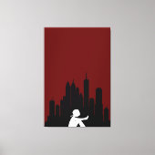 Druk van het dichtstbijzijnde schilderCanvas Canvas Afdruk (Voorkant)