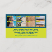 Druk/Visitekaartje voor het wassen van stroom Visitekaartje (Achterkant)