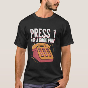 Druk Voor Een Goede Receptie Receptioniste Ontvang T-shirt