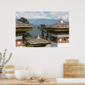 Druk Wangyal Chortens Poster (Keuken)