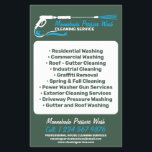 Druk Waskracht Wassen Professioneel groen Flyer<br><div class="desc">Druk Waskracht Wassen Professioneel groen</div>