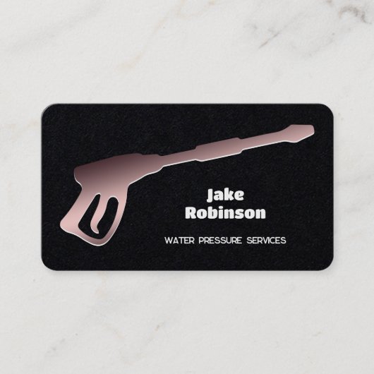 Druk Wasmachine Premium Visitekaartje (Voorkant)