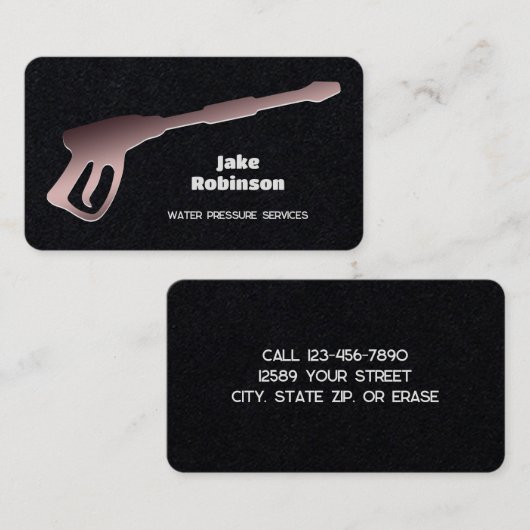 Druk Wasmachine Premium Visitekaartje (Voorkant / Achterkant)