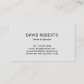 Druk Wassen Aangepaste Power Wash Logo Schoonmaak Visitekaartje (Achterkant)