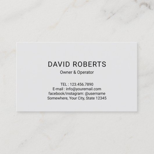 Druk Wassen Aangepaste Power Wash Logo Schoonmaak Visitekaartje (Achterkant)