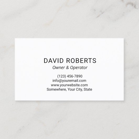 Druk wassen Beer Power Wash Cleaning Service Visitekaartje (Achterkant)