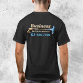 Druk wassen gouden power wasmachine super reinigin t-shirt