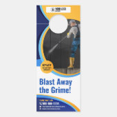 Druk Wassen Huis Raam Reiniging Power Wash Deurhanger (Voorkant)