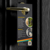 Druk wassen huis schoonmaken Power Wash Service Deurhanger