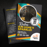 Druk wassen huis schoonmaken Power Wash Service Flyer<br><div class="desc">Verhoog uw drukwasbedrijf met deze opvallende en professionele flyer sjabloon! Dit moderne ontwerp is eenvoudig aan te passen,  zodat u uw logo,  contactgegevens en speciale aanbiedingen kunt toevoegen. Perfect voor het promoten van uw diensten en het aantrekken van nieuwe klanten.</div>