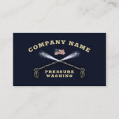 Druk Wassen Patriottische Macht Wassen Visitekaartje (Voorkant)