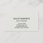 Druk Wassen Patriottische Power Washer Schoonmaken Visitekaartje (Achterkant)