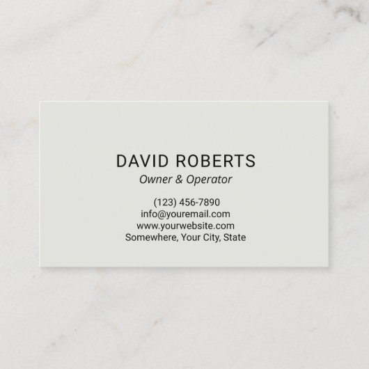 Druk Wassen Patriottische Power Washer Schoonmaken Visitekaartje (Achterkant)