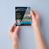 Druk wassen Power Washer Super Reiniging Flyer (Hand)