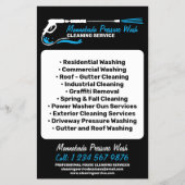 Druk wassen Power Wassen Professional Clean Flyer (Voorkant)