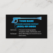 Druk wassen Visitekaartje (Voorkant)