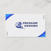 Druk wassen Visitekaartjes schoonmaak service (Voorkant)